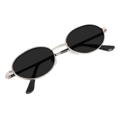 Unisex Oval Sunglasses with UV Protected Lens